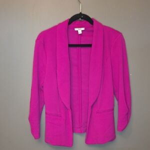 Bar III Fuchsia Blazer